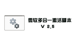 微软Windows Office 一键激活工具脚本 V2.5 中文版