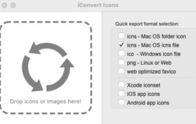 iconvert Icons for mac/Win icns ico图标制作工具